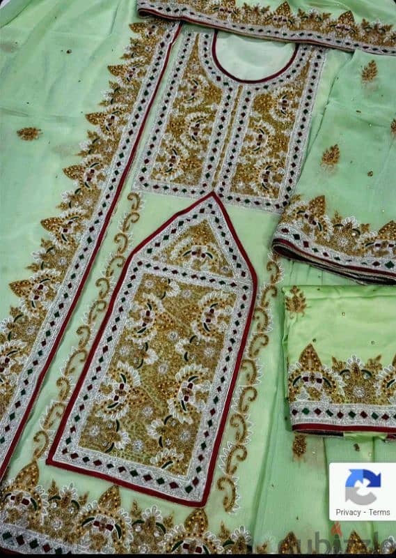 baloshi traditional dress Balochi wedding dress available 4