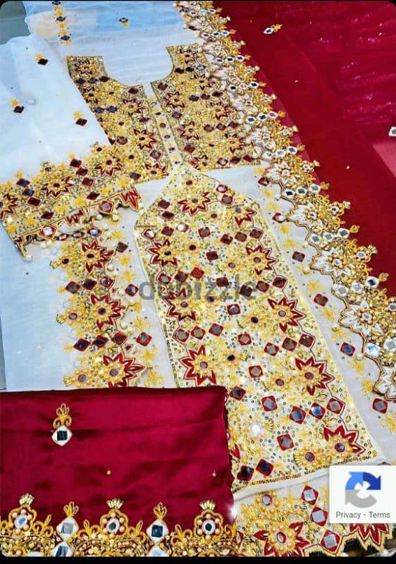 baloshi traditional dress Balochi wedding dress available 5