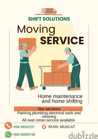 house maintaince and shifting solutions