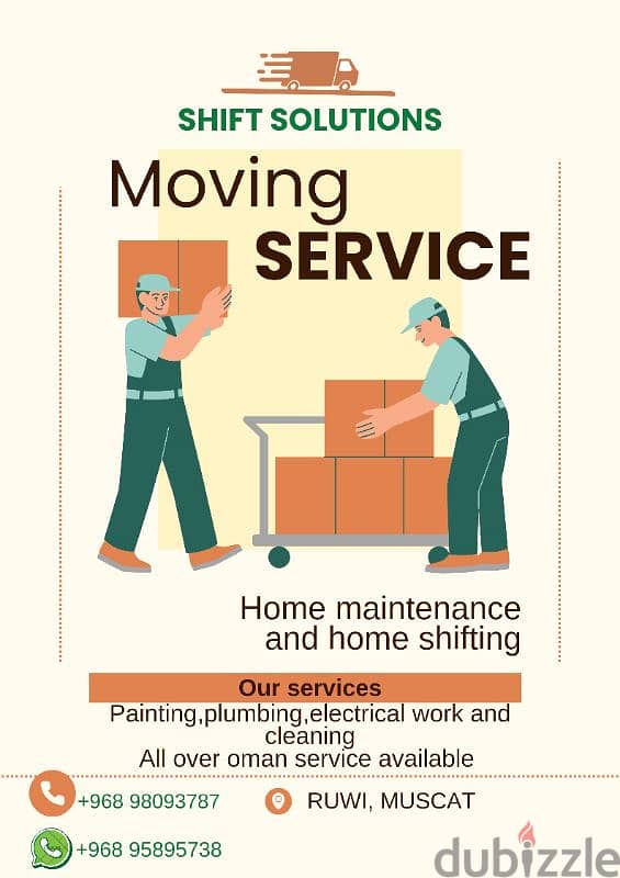 house maintaince and shifting solutions 0