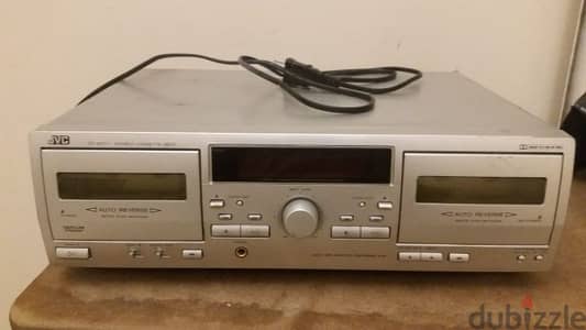 For sale Double deck cassettes player JVC