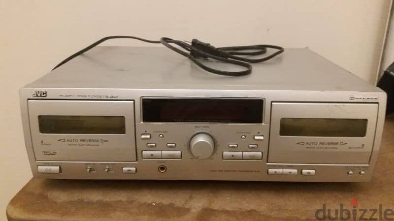 For sale Double deck cassettes player JVC 0