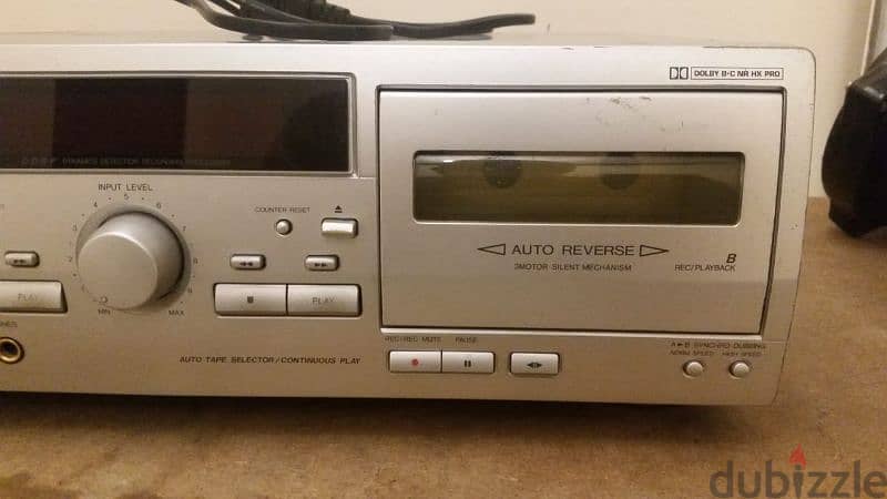 For sale Double deck cassettes player JVC 1