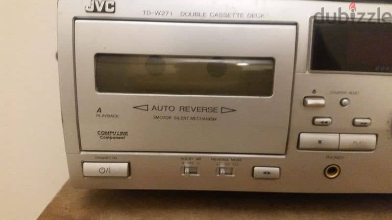 For sale Double deck cassettes player JVC 2