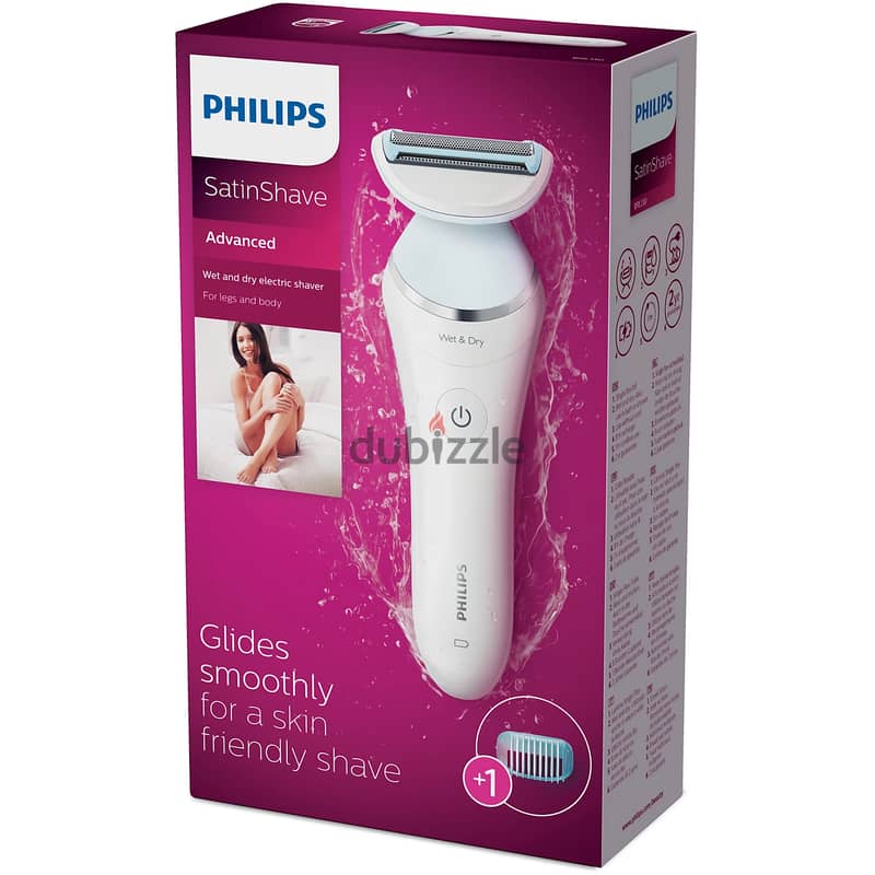 Philips wet and dry shaver SatinShave Advance BRL130/00" 7