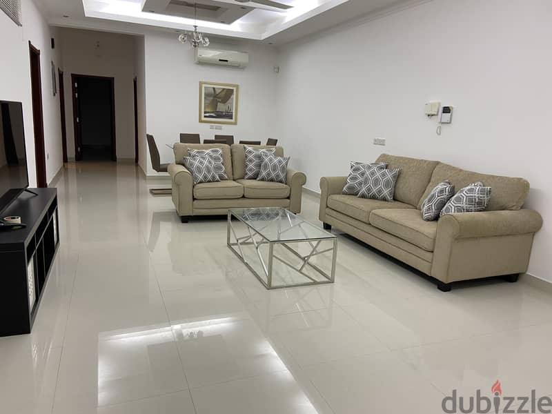 Prestigious fully furnished 3-bedroom apartment, Azaiba, Free internet 1