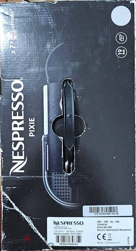 nespresso pixie coffee machine 1