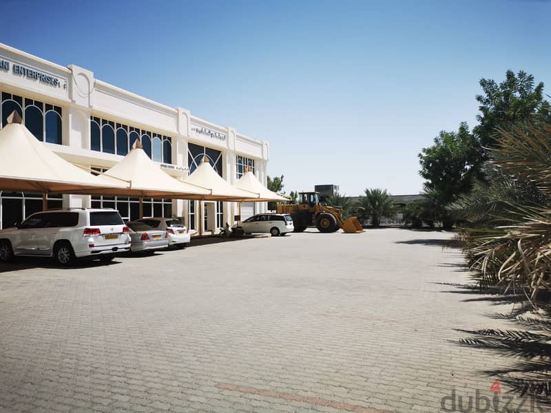 OFFICE CUM WAREHOUSES & STORES WITH OPEN YARD FOR RENTAL (KARSHA, NIZW 9