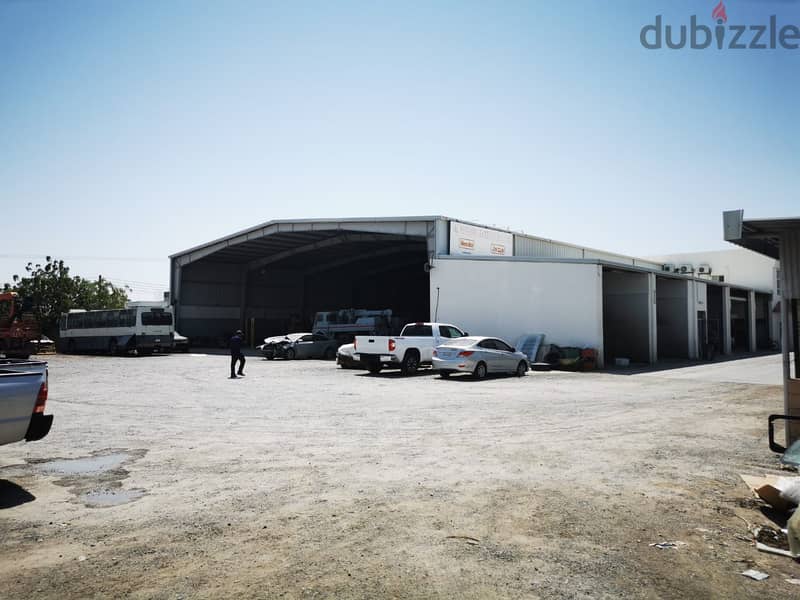 OFFICE CUM WAREHOUSES & STORES WITH OPEN YARD FOR RENTAL (KARSHA, NIZW 7