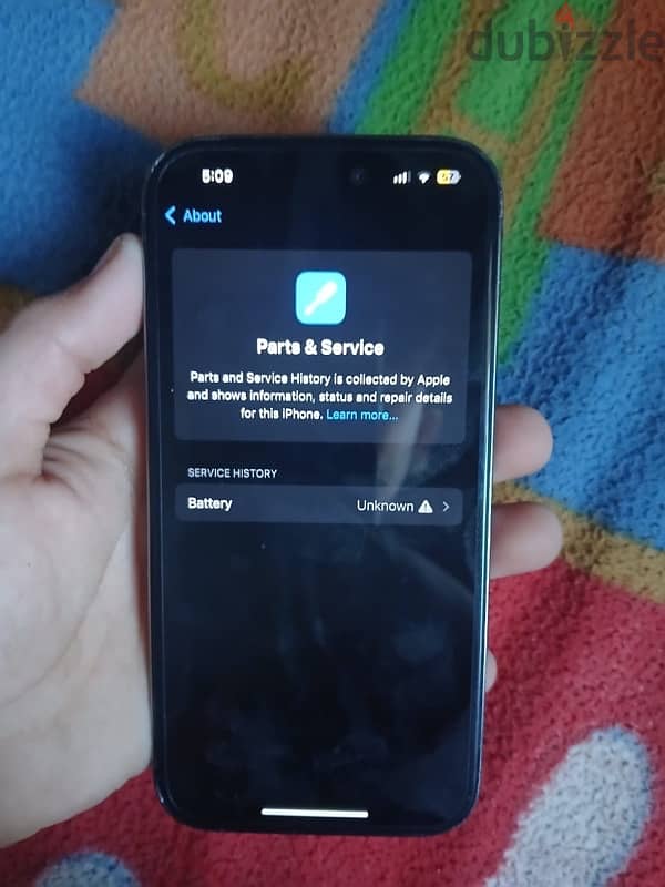 change iPhone 14 Pro 256gb Face ID working battery is change 2