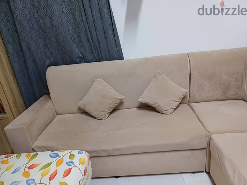 3 seater Sofa L shaped Fully Comfortable 1