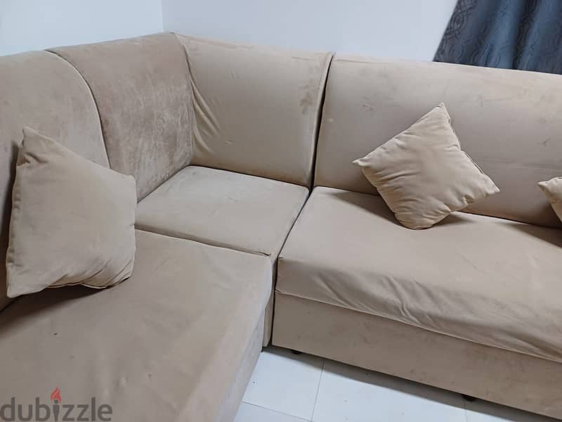 3 seater Sofa L shaped Fully Comfortable 3