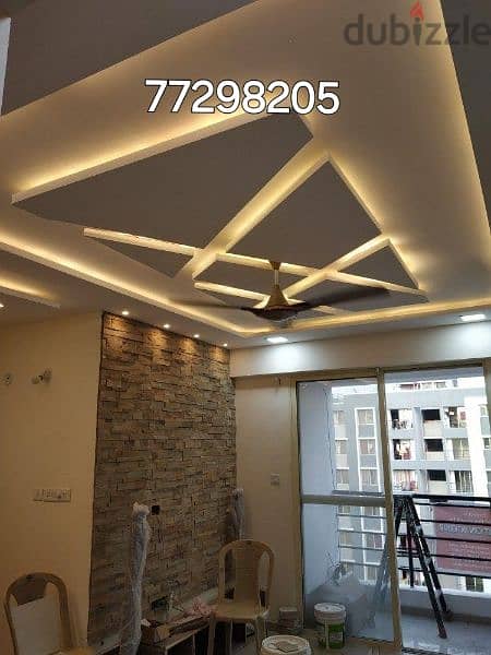 Gypsum Board Installation Painting and Interior Design Services 1