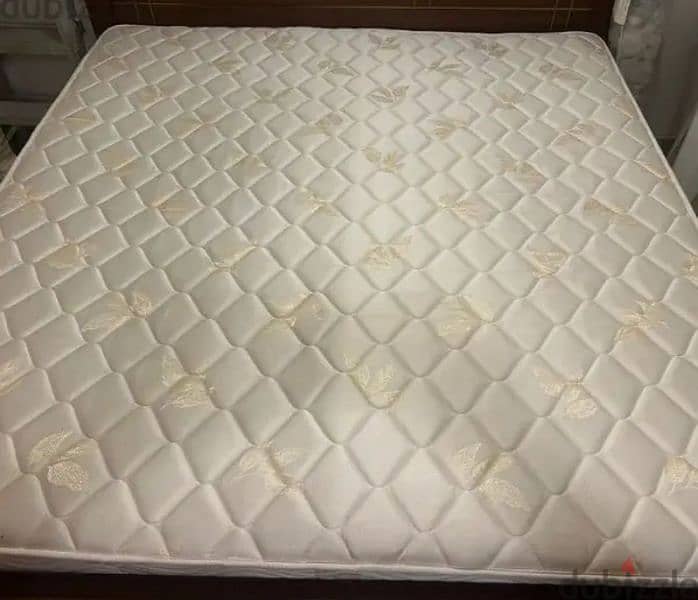 Raha spring mattress king size never used new mattress 0