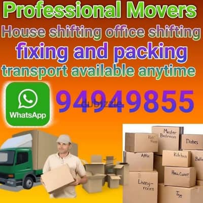 Mover house shifting,Carpenter transport pickup  شحن نقل عام آثاث