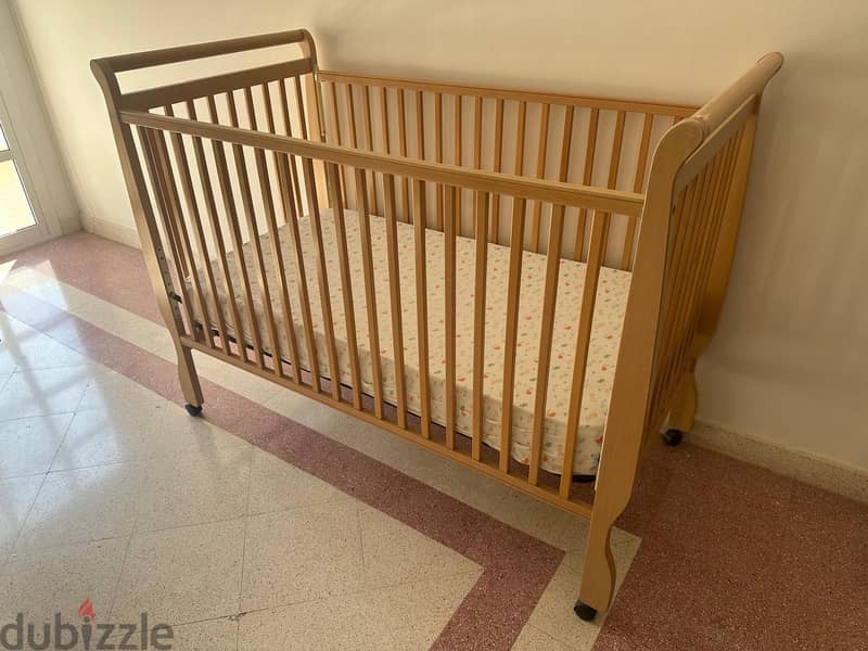 REDUCED PRUCE Baby Crib 1