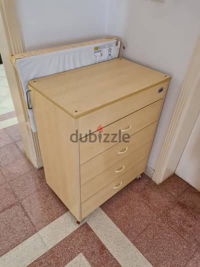 REDUCED PRICE Baby Changing Station With Cabinet