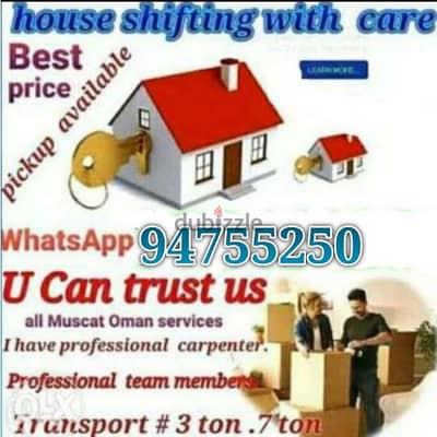 Mover house shifting,Carpenter transport pickup  شحن نقل عام آثاث