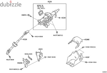 Lexus - Steering Column Assembly-Repair&Programming