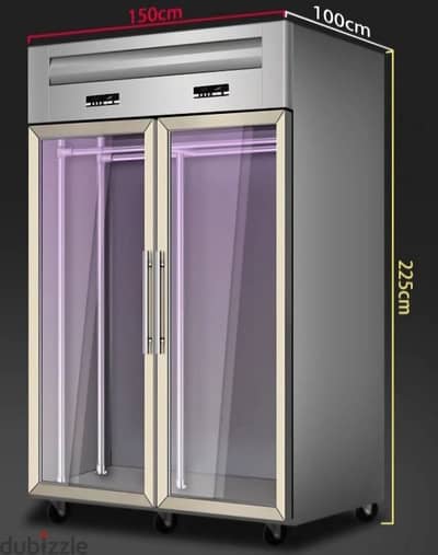 براد عرض اللحوم الحجم الكبير Meat display refrigerator large size 2100