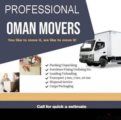 HOUSE MOVING & PACKING TRANSPORT SERVICE OMAN