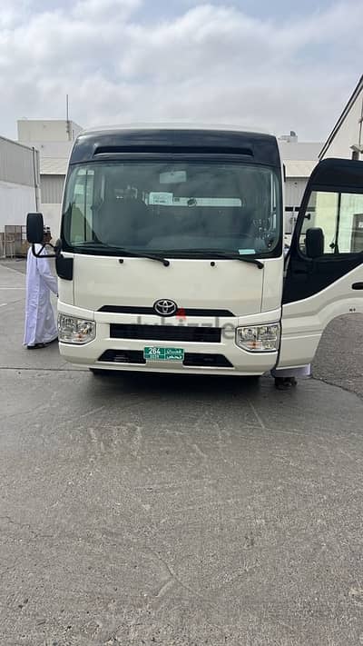 bus coaster for rent  باص للايجار ٢٠٢٤