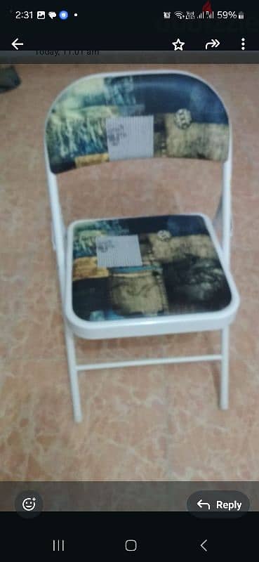 Chair for sale in Al-Khuwair area