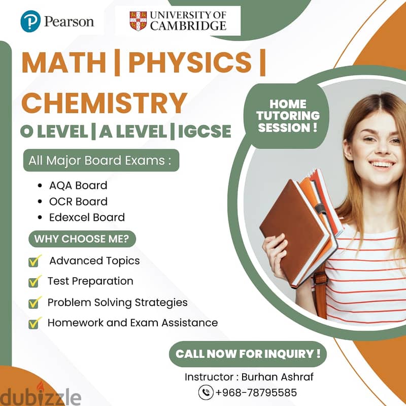 SECONDARY TEACH  MATHMETICS PHYSICS CHEMISTRY OLEVELS. IGCSE. ALEVELS 6