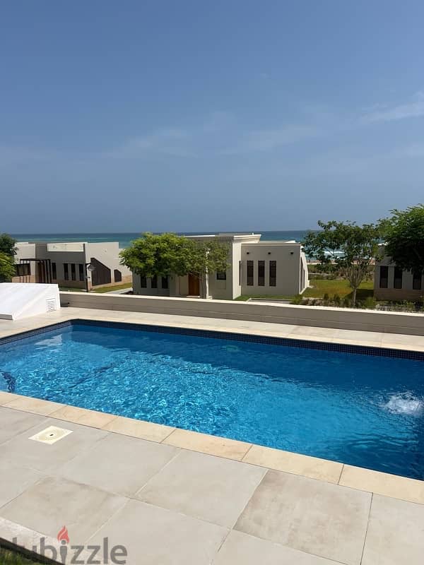 One bedroom villa with second line from the sea Jebel Sifa Muscat 4