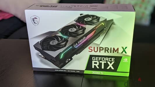 MSI GeForce RTX 3090 Ti SUPRIM X 24G  - Light Usage