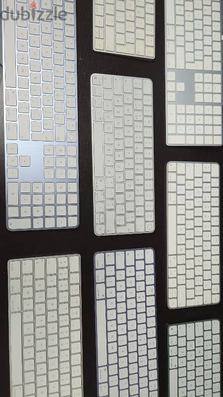 (New & Use)Apple Magic Keyboard with and without (Touch-ID) & (Numpad) 15