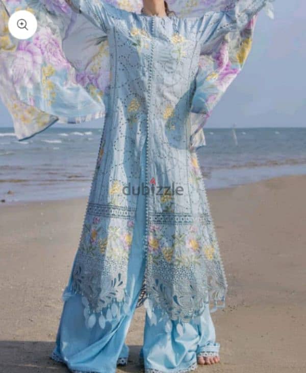 Three piece pakistani brand new design Eid collection 10