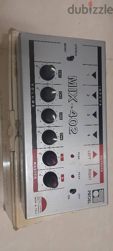 mic mixer  bran  new