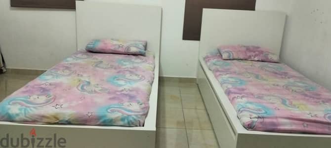 ikea 2 single beds with storage and Matress for Sale