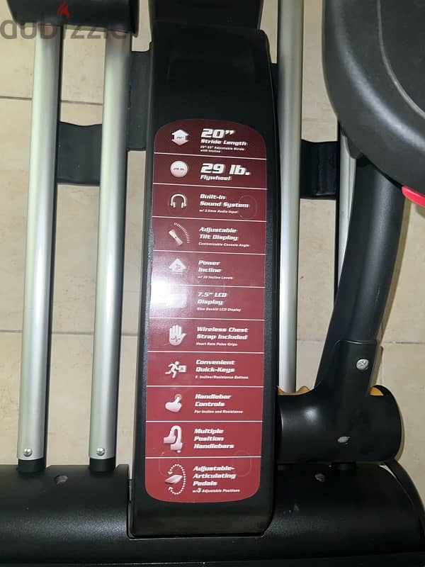 Elliptical Cross Trainer Sole Fitness E35 2