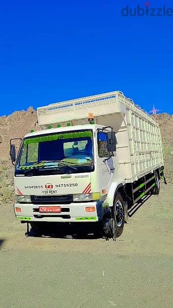 Truck for rent 7ton 10ton