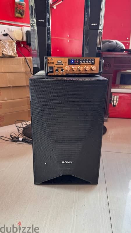 Sony Speaker System with Amplifier 2