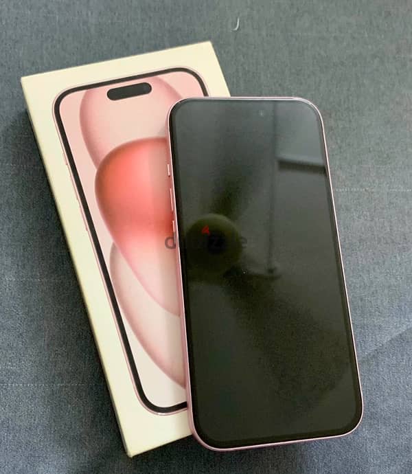 iphone 15 color pink (good condition) 2