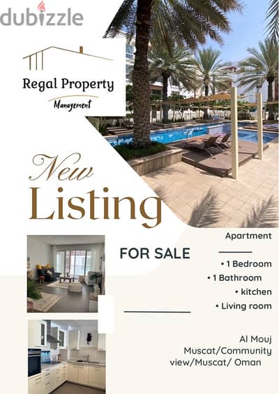 Don’t miss this lovely 1 BHK apartment for sale Al Mouj