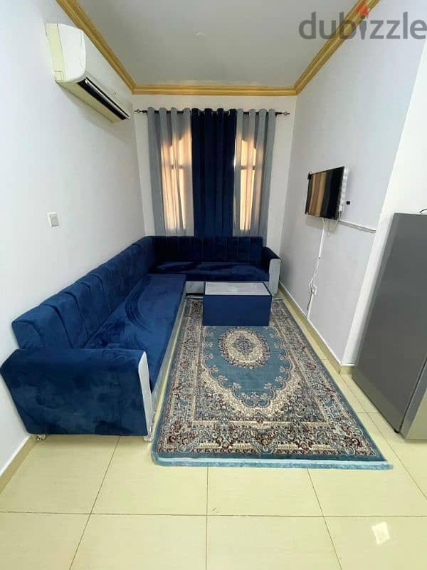 1BHK ( Fully Furnished )  In Khuwair 33 near Qimat 2