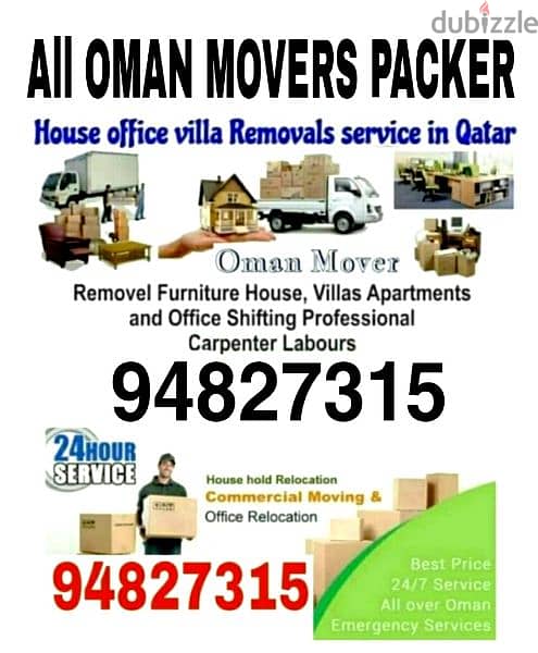 all Oman Movers House shifting office villa transport service 3