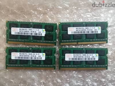 Ram 8 GB DDR 3 laptop