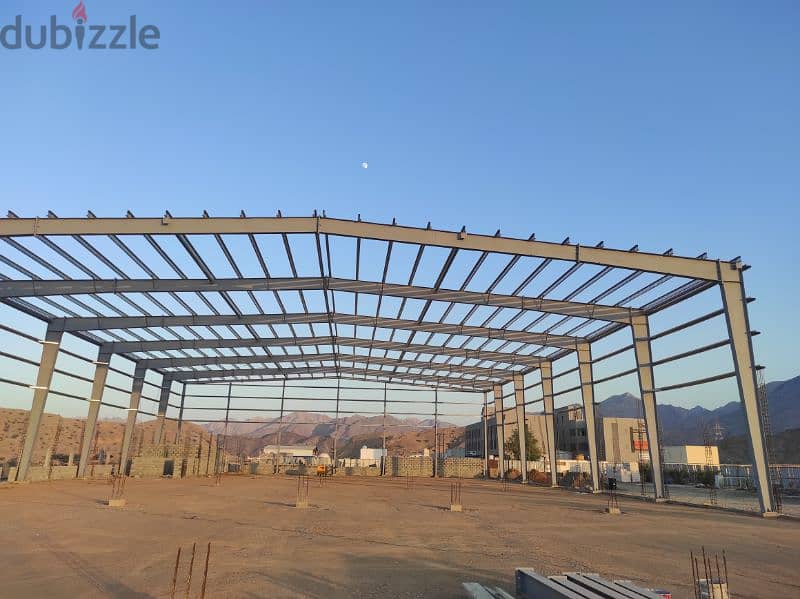 manufacture of steel structure 1