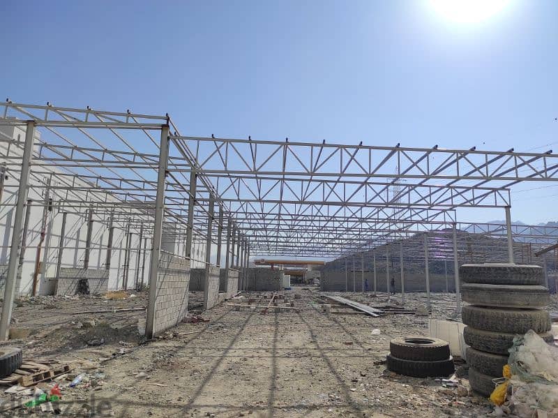 manufacture of steel structure 4