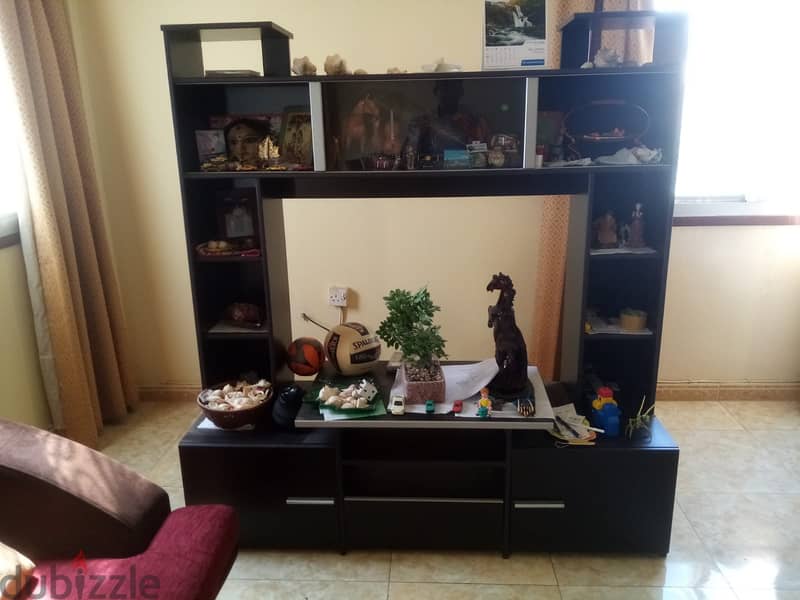 TV Cabinet and Living Showcase ( 5years) 2