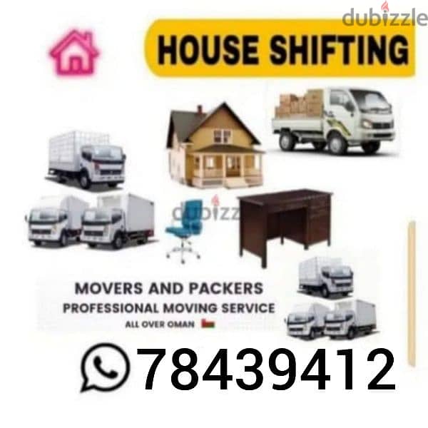 muscat furniture house shiftingg low price 0