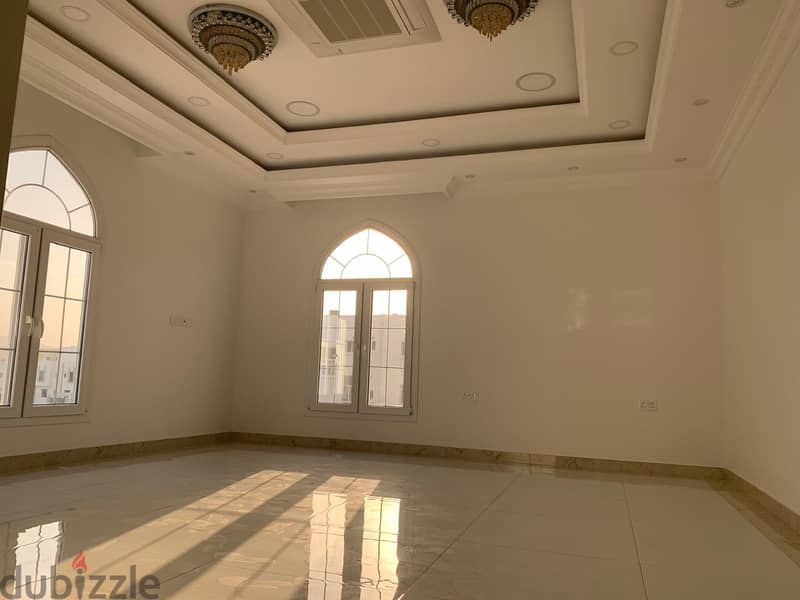 7 BHK new villa and big with elevator for rent located mawaleh 11 11