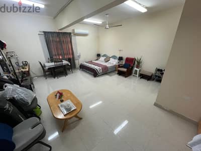 FULL FUNISHED STUDIO BEDROOM AT WADIKABIR OMR 90/- JALALA MOSQUE