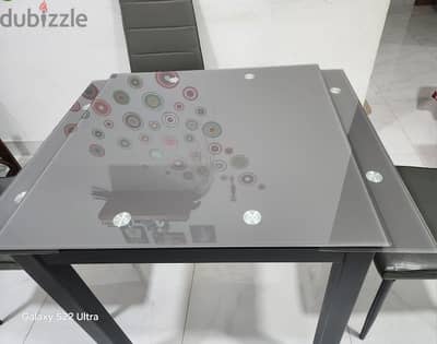 Glass Dining Table.