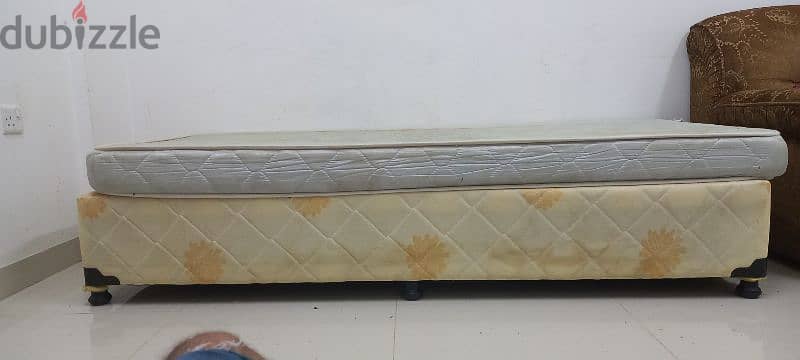 singal bed with mattress 1